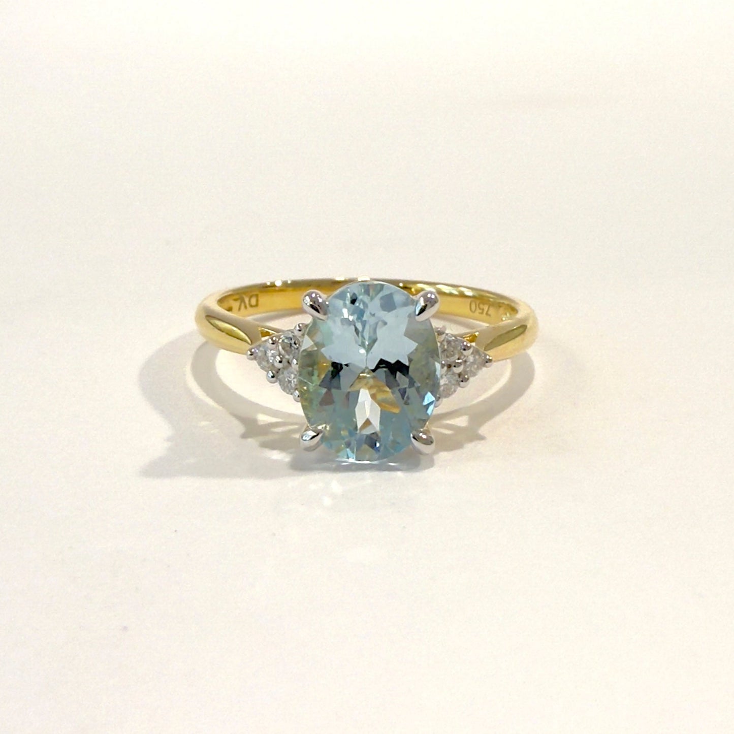 Aquamarine ring