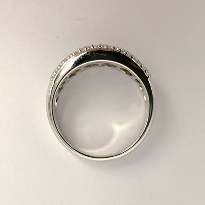 White gold ring